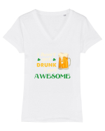 I get awesome Tricou mânecă scurtă guler V Damă Evoker