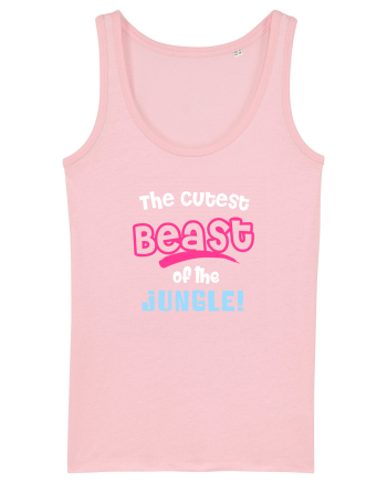 Cutest beast of the jungle Cotton Pink