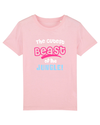 Cutest beast of the jungle Cotton Pink