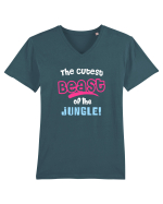 Cutest beast of the jungle Tricou mânecă scurtă guler V Bărbat Presenter