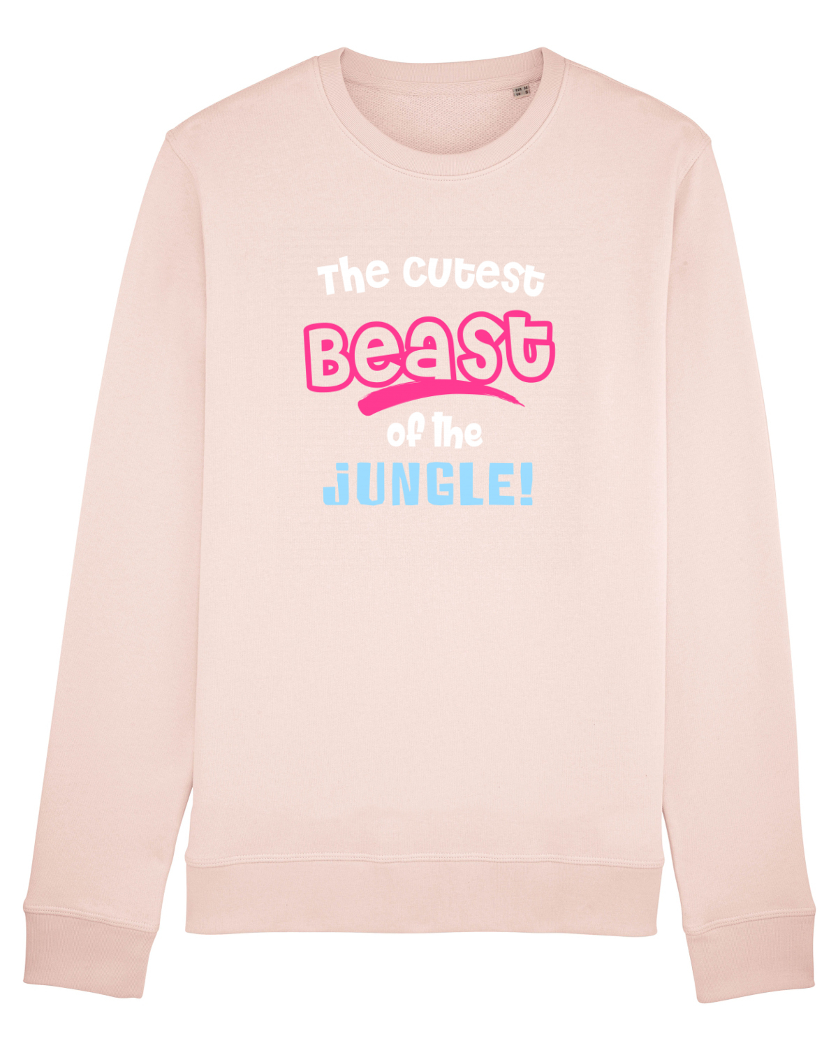 Bluză mânecă lungă Unisex Rise Candy Pink