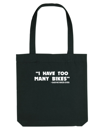 Too many bikes Black