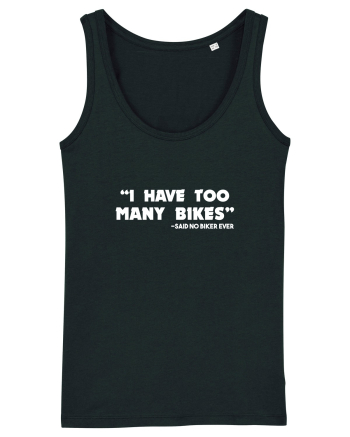 Too many bikes Black