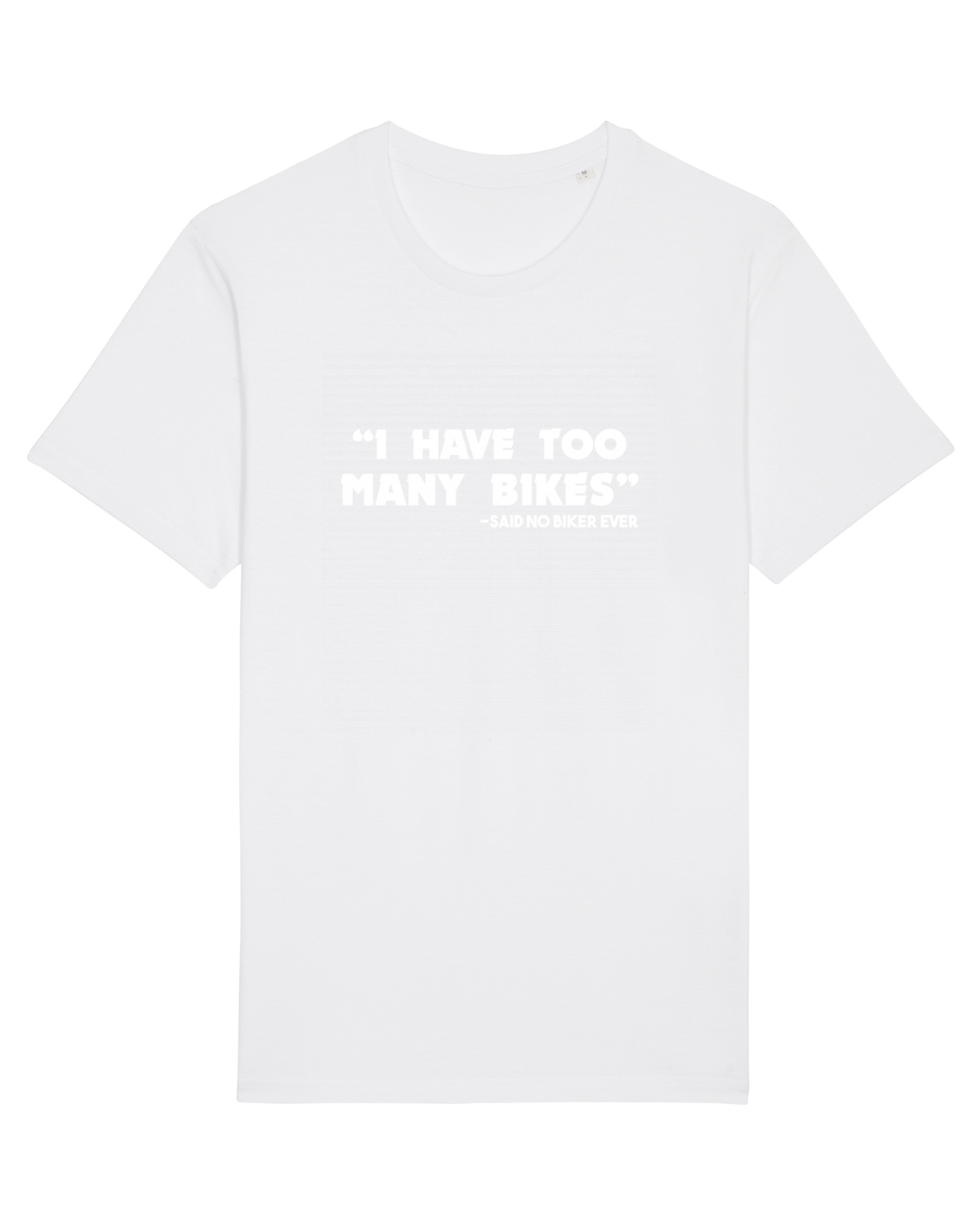 Tricou mânecă scurtă Unisex Rocker White
