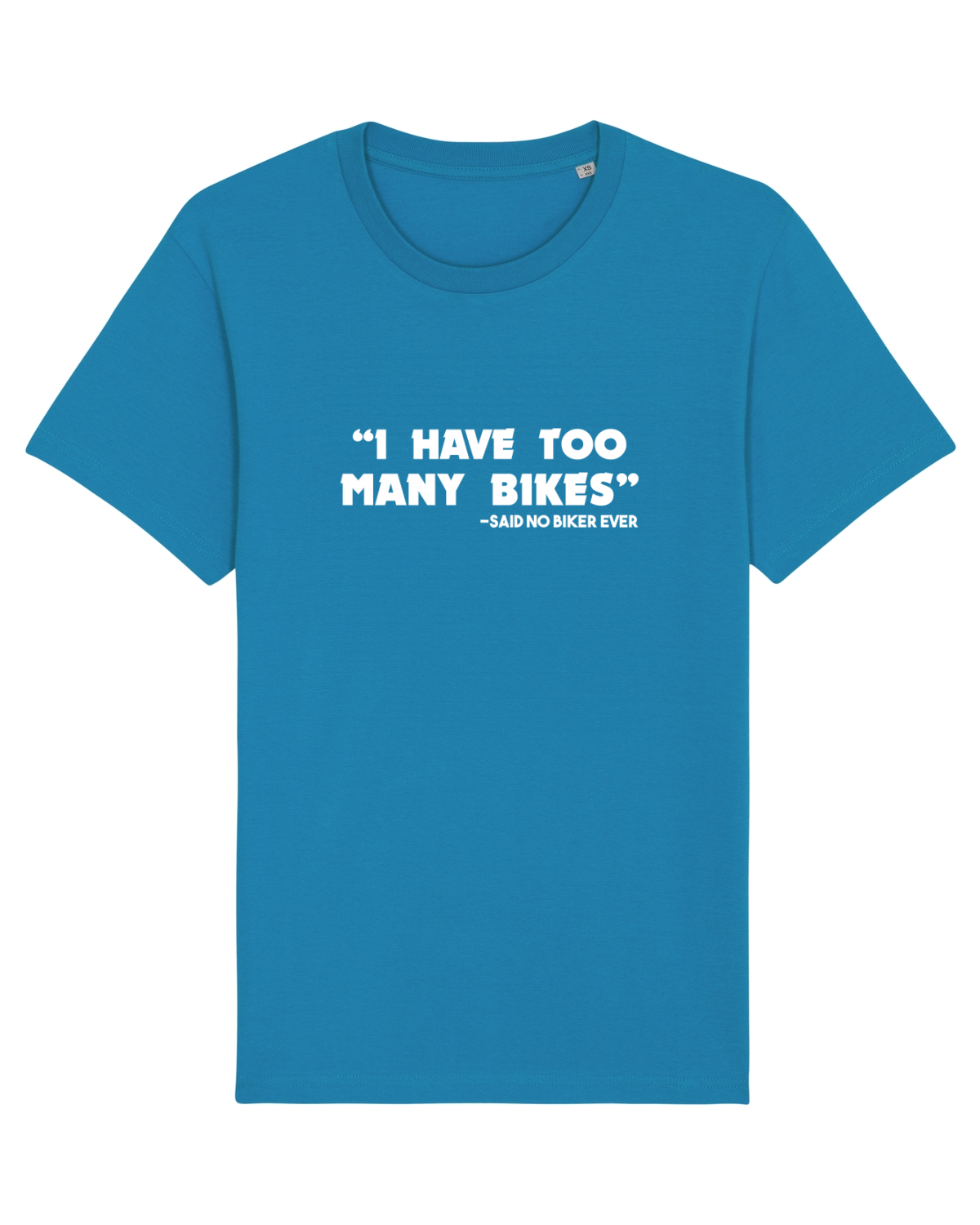 Tricou mânecă scurtă Unisex Rocker Azur