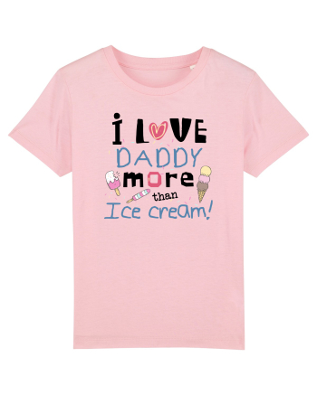 I love daddy Cotton Pink