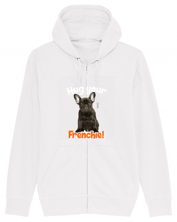 Hug your Frenchie White