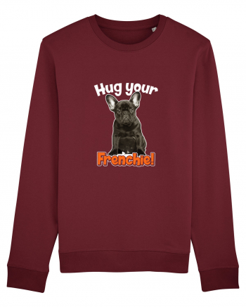 Hug your Frenchie Burgundy