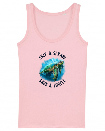 Save a turtle Cotton Pink