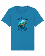 Save a turtle Tricou mânecă scurtă Unisex Rocker