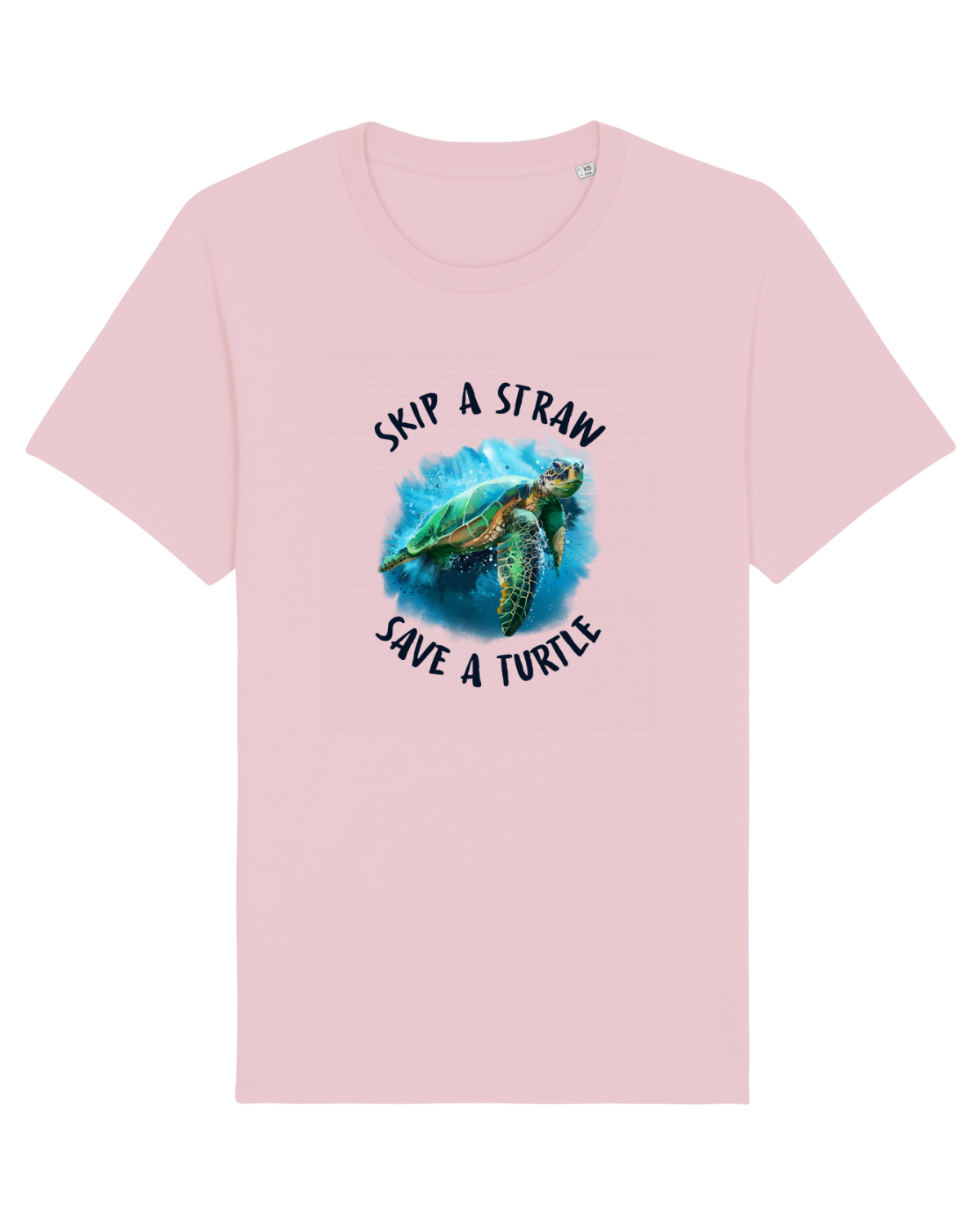 Tricou mânecă scurtă Unisex Rocker Cotton Pink