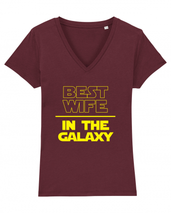 Best Wife in the Galaxy Burgundy