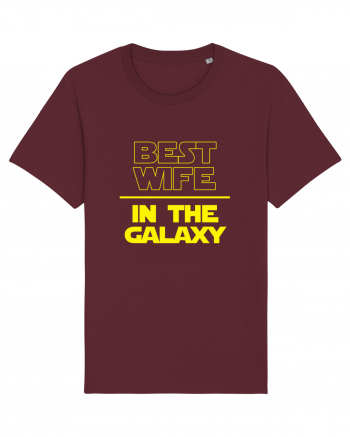 Best Wife in the Galaxy Burgundy