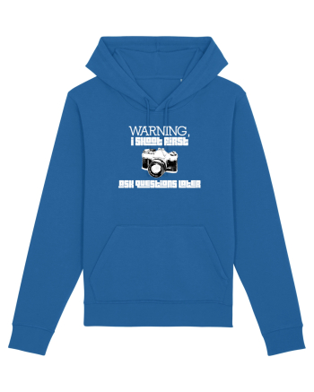 I shoot first. Royal Blue
