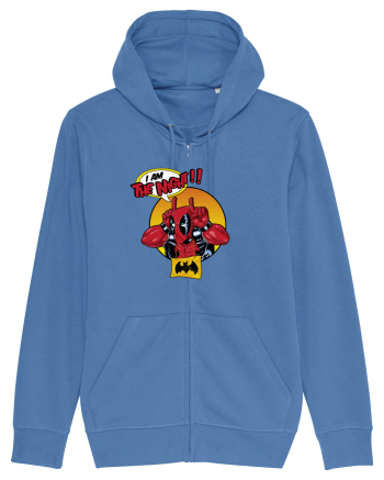 I am the night bat. Bright Blue