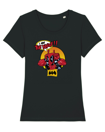 I am the night bat. Black