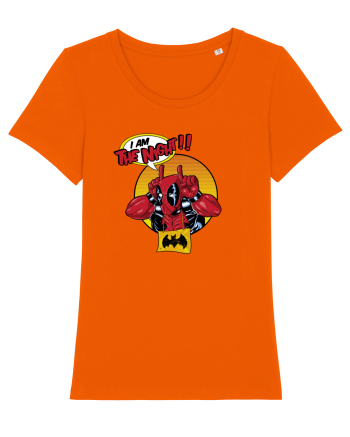 I am the night bat. Bright Orange