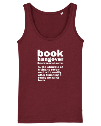 Book Hangover Burgundy