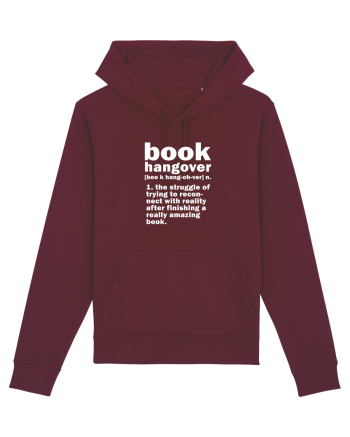 Book Hangover Burgundy
