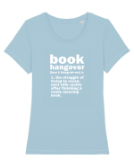Book Hangover Tricou mânecă scurtă guler larg fitted Damă Expresser