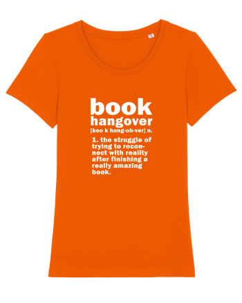 Book Hangover Bright Orange