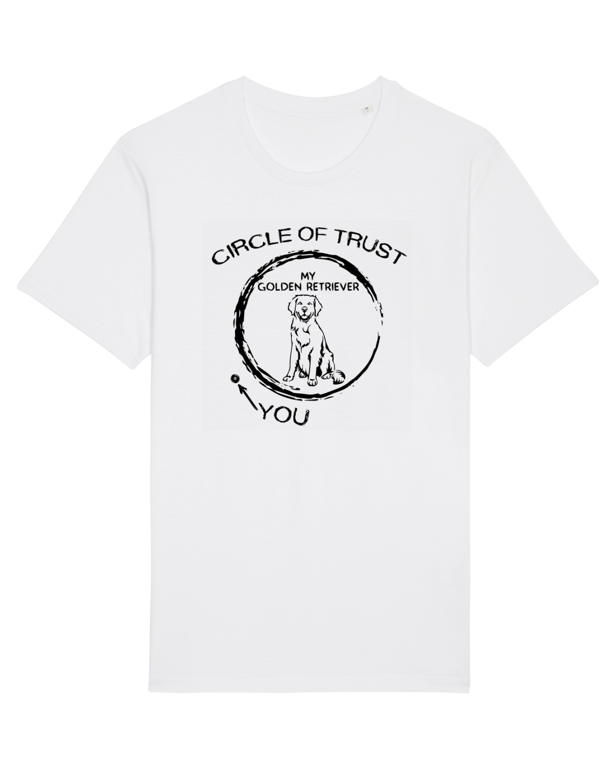 Tricou mânecă scurtă Unisex Rocker White