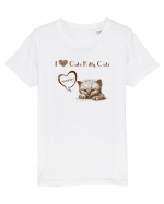 Cute kitty catz Tricou mânecă scurtă  Copii Mini Creator