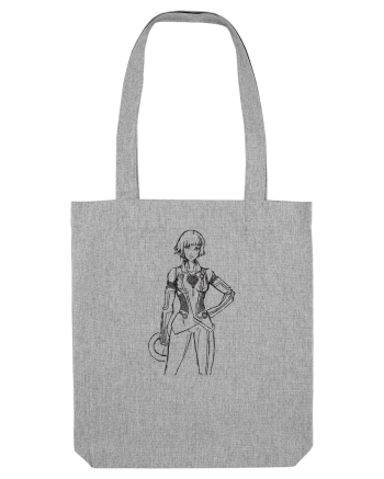 Tron Girl Heather Grey