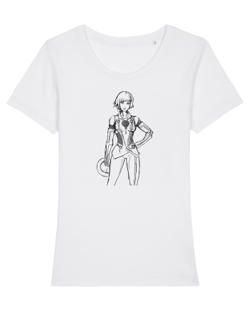 Tron Girl White