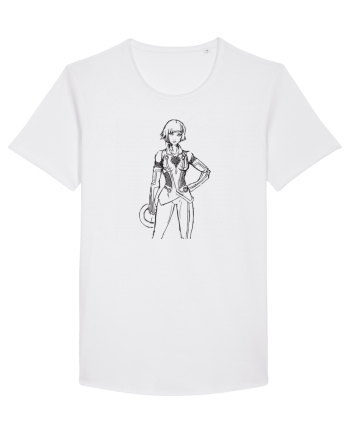 Tron Girl White