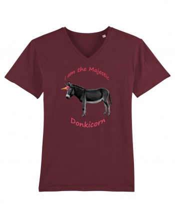 A Donkicorn Burgundy