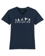 Evolution Funny Tricou mânecă scurtă guler V Bărbat Presenter
