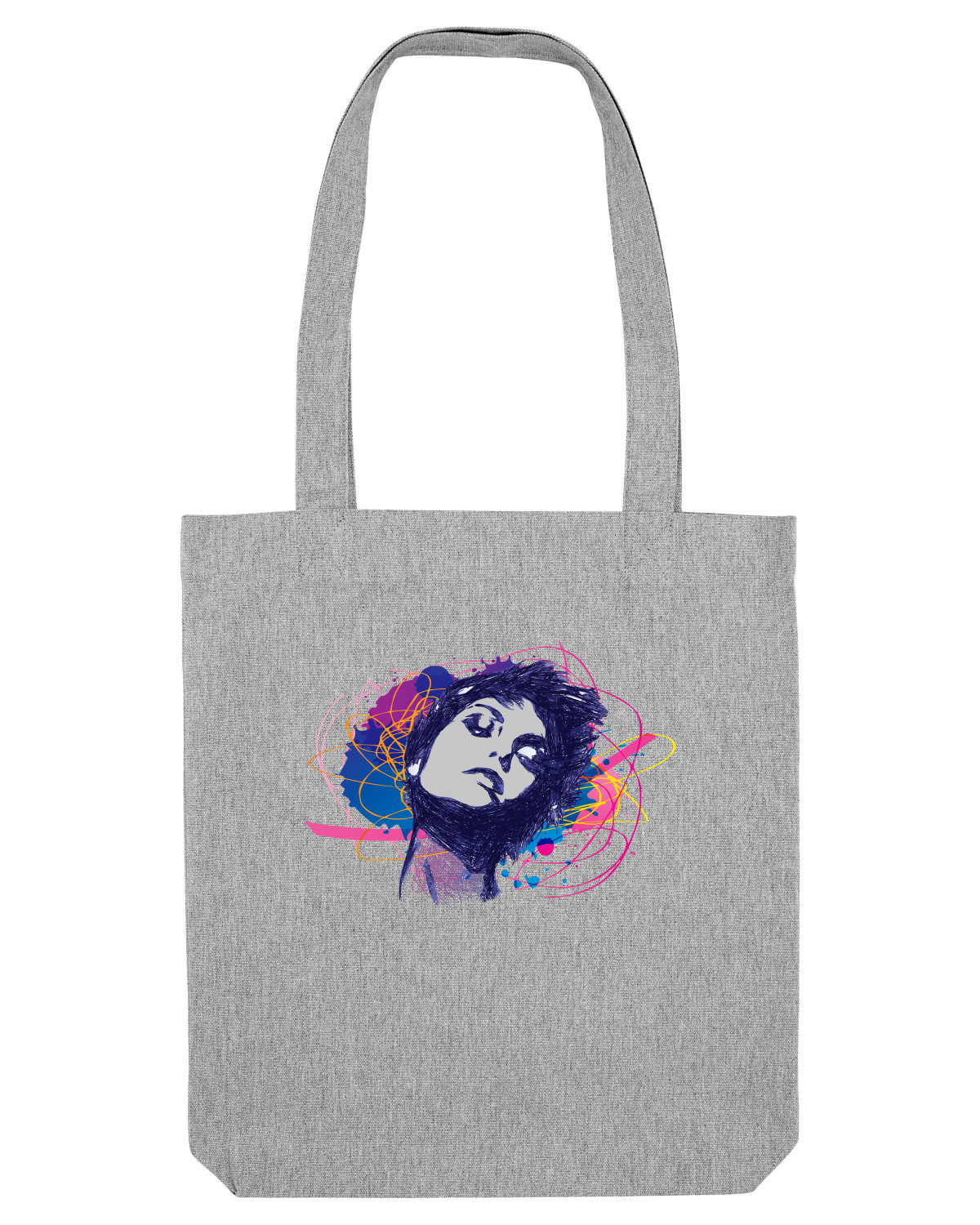Sacoșă textilă Heather Grey