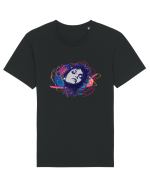 Ganduri colorate Tricou mânecă scurtă Unisex Rocker