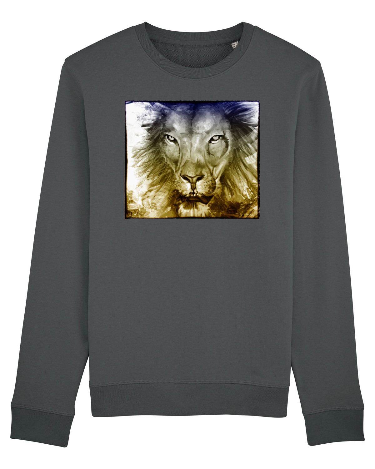 Bluză mânecă lungă Unisex Rise Anthracite