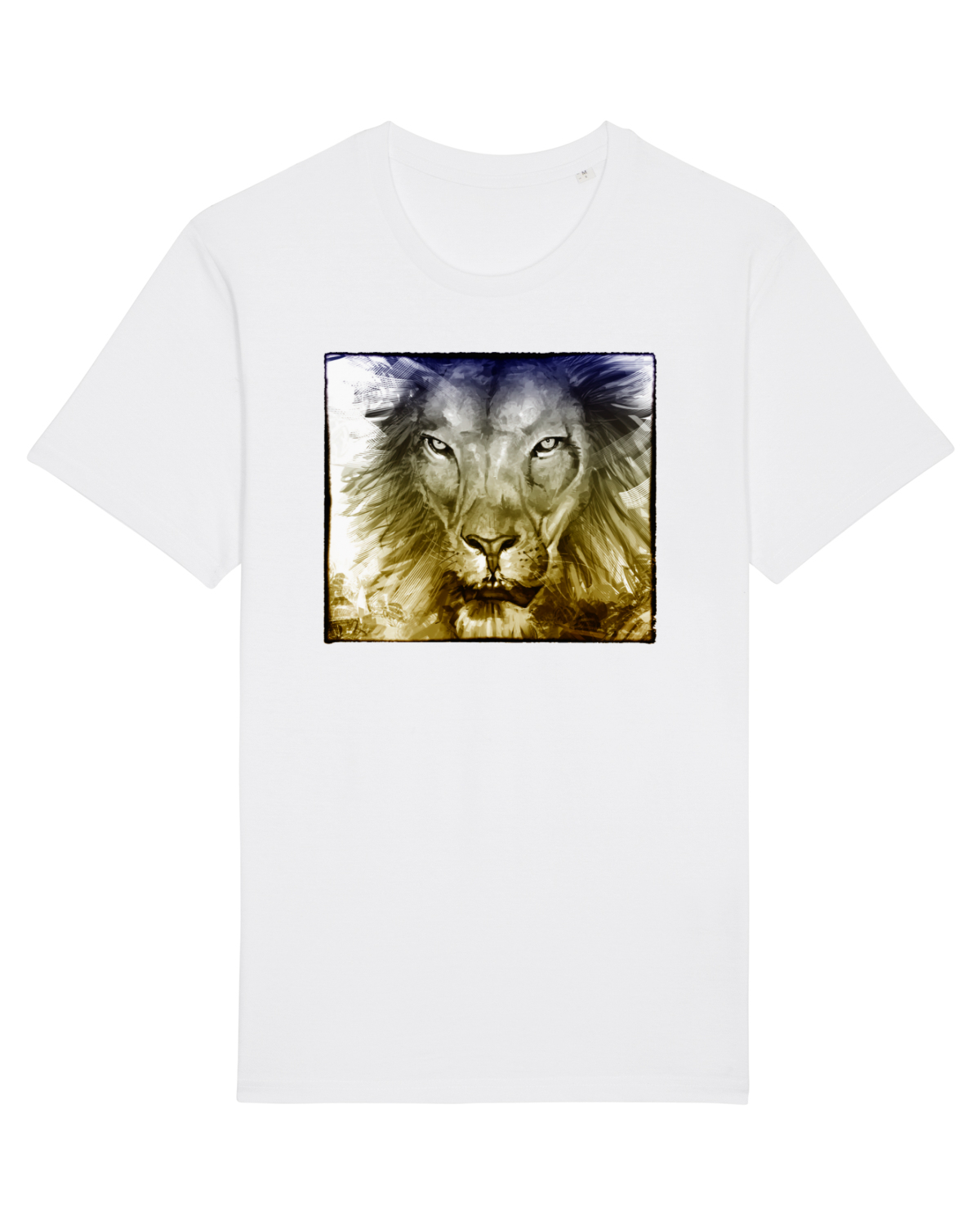 Tricou mânecă scurtă Unisex Rocker White