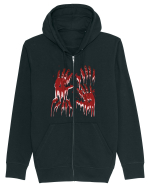Bloody Hands Hanorac cu fermoar Unisex Connector