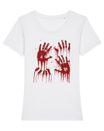 Bloody Hands White