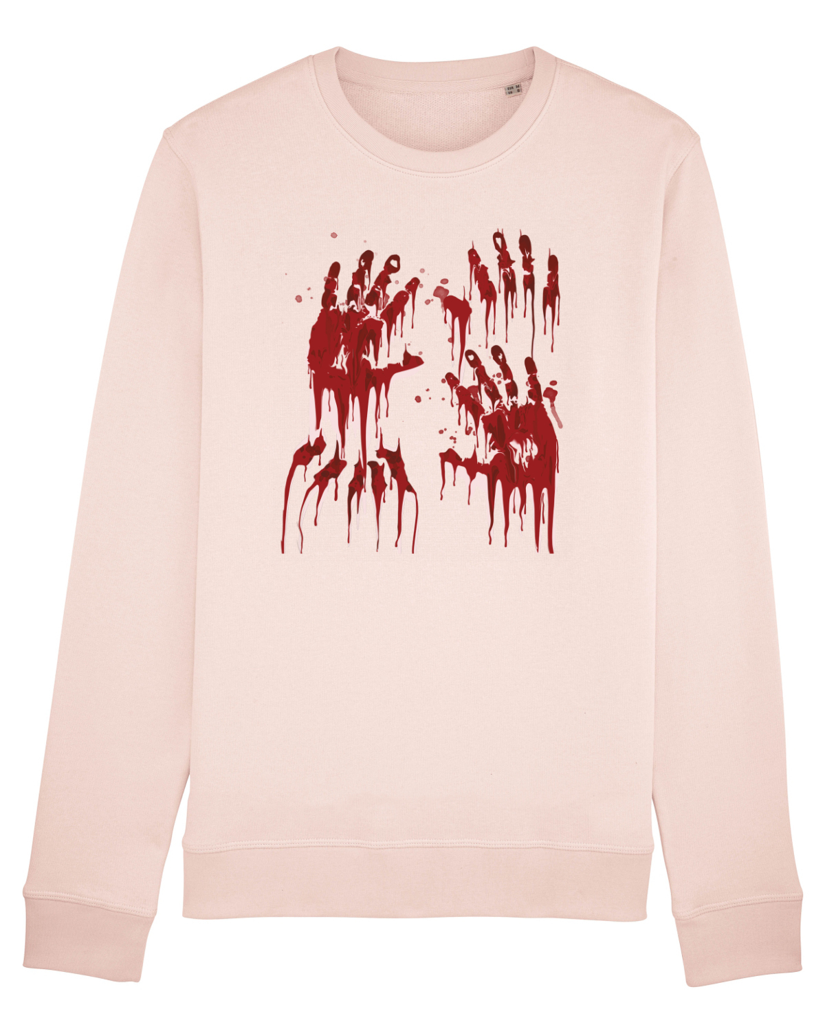 Bluză mânecă lungă Unisex Rise Candy Pink