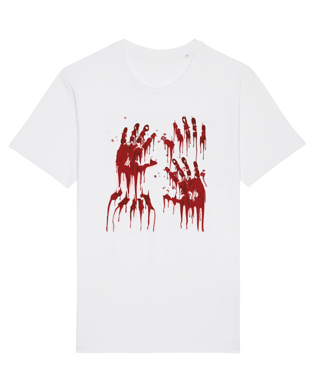 Tricou mânecă scurtă Unisex Rocker White