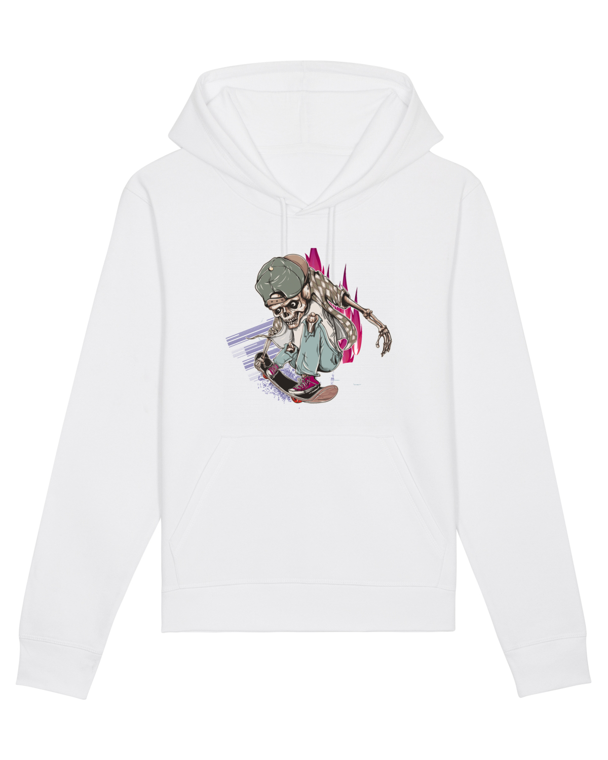 Hanorac Unisex Drummer White