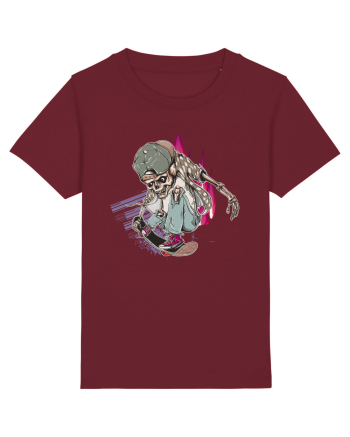Bones Skateboarder Burgundy