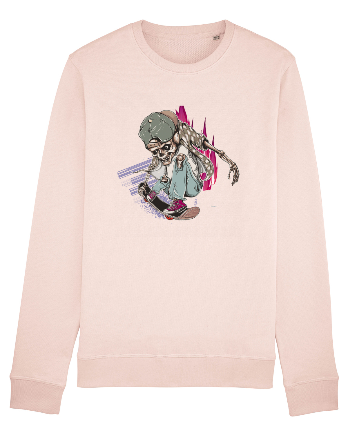 Bluză mânecă lungă Unisex Rise Candy Pink