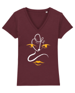 Priviri Tricou mânecă scurtă guler V Damă Evoker