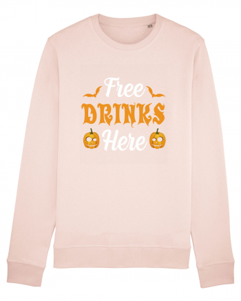 Free Drinks Here Candy Pink