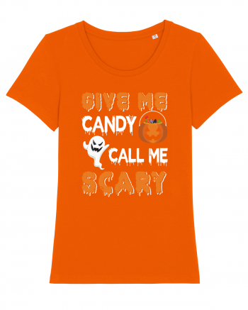Give Me Candy Call Me Scary Bright Orange