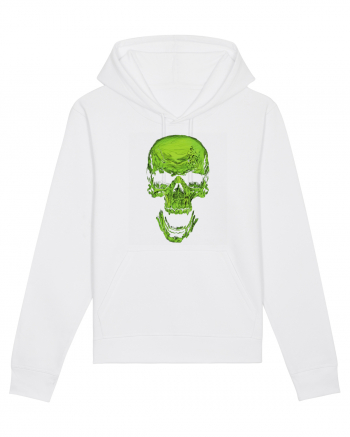 Green Skull White