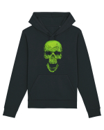 Green Skull Hanorac Unisex Drummer
