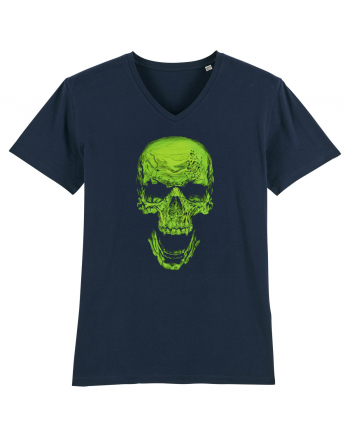 Green Skull French Navy