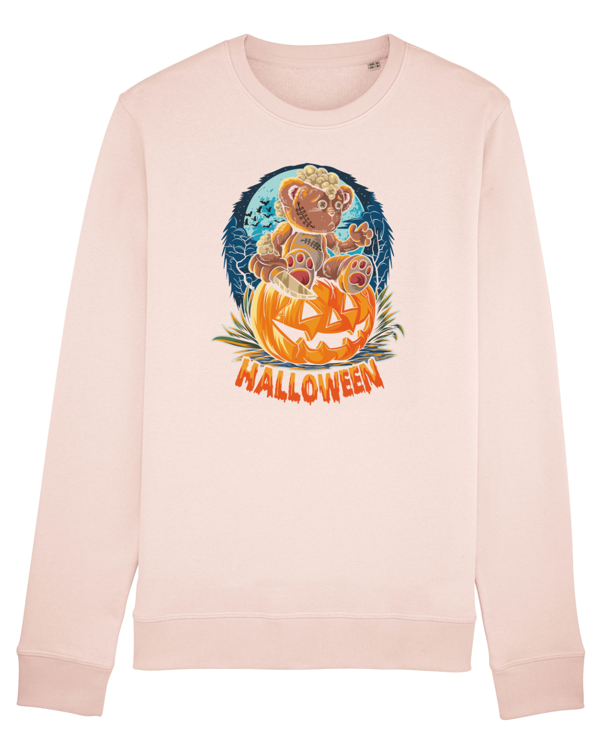 Bluză mânecă lungă Unisex Rise Candy Pink